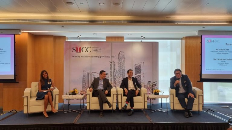 mr anthony lim on the panel of speakers at the sicc event purposeful business